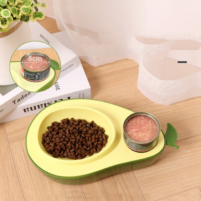 Avocado Pet Dog Cat Automatic Feeder Bowl For Dogs Drinking Water 690ml Bottle Kitten Bowls Slow Food Feeding Container Supplies - Gusto Illusions